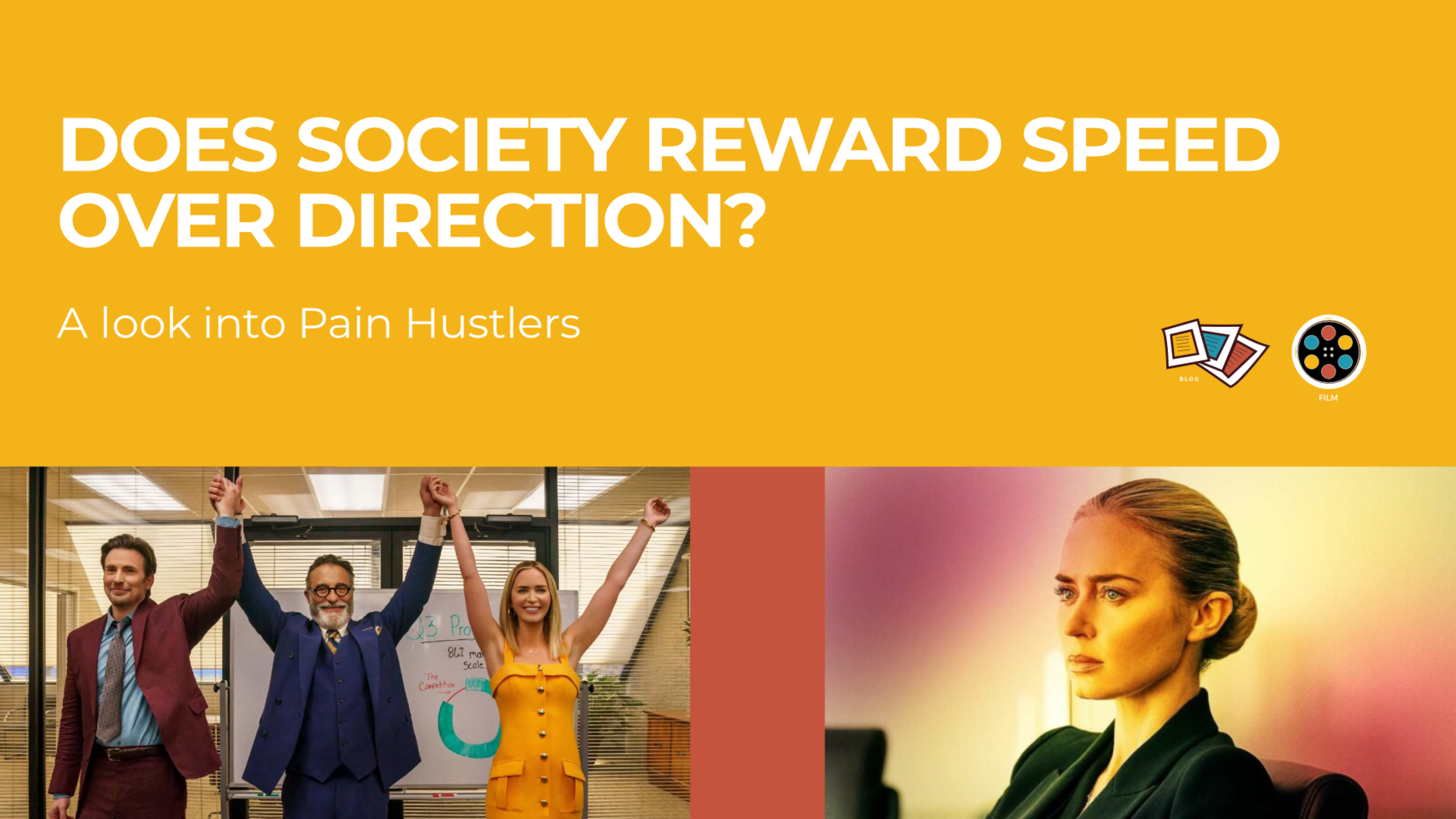 Does our society reward speed over direction? A look into morality in the film Pain Hustlers